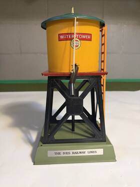 10-4021 Mth Tinplate Traditions Standard Gauge #89 Ives Deluxe Water Tower With Box