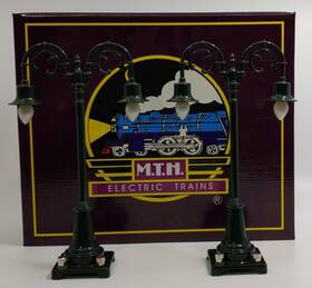 20-1020 Mth O No.54 Green Lamp Post Set Ln/box