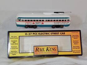 30-2584-1 Mth Railking Pittsburgh Railways Pcc Trolley Allegheny County Fair O-gauge