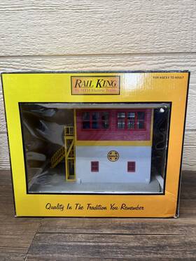 30-90015 Mth O Gauge Santa Fe Switch Tower Ex/box