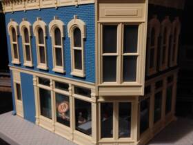 30-90023 Mth Railking Soda Fountian Corner Building