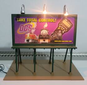 30-90041 Mth S01 Rail King O Scale Accessory Lighted Billboard