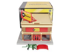 30-90127 Mth O Gauge Caterpillar Rental Store Ex/box