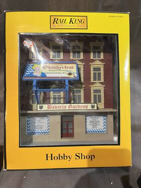 30-90192 Mth Rail King Building Inch Bavarian Gardens O Gauge Lighted With Box