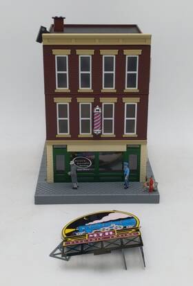 30-90225 Mth O Gauge Renees Liquor Store 3-story City Building Ex