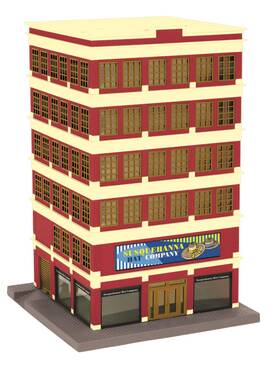 30-90269 Mth O Scale Assembled Susquehanna Hat Company 6-story Department Store