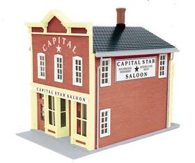 30-90274 Mth O 2-story Capital Star Saloon Hotel Building Ln/box