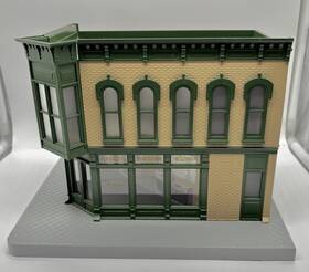 30-9035 Mth Corner Building Jewelry Store Lighted 2 Story O Gauge 2000 Rail King