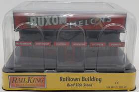 30-90628 Mth O Assembled Buxum Melons Railking Road Side Stand Ln/box