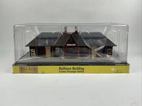 30-90641 Mth Rail King O Gauge Main Street Country Passenger Station Xmas Lights