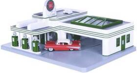 30-9101 Mth Railking Sinclair Operating Gas Station O-scale With Sound Free Ship