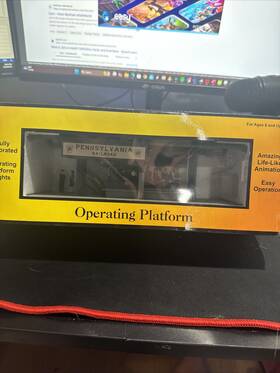 30-9161 Mth Rail King O Scale Operating Passenger Station Platform 30-9161 Mth Rail King O Scale Operating Passenger Station Platform