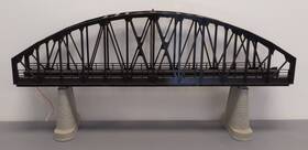 40-1050 Mth O Black Steel Arch Bridge