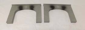 40-9015 Mth Used Double Tunnel Portals With No Box Set Of 2