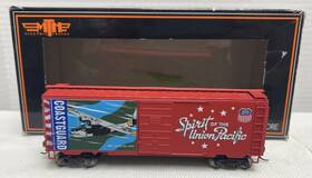 85-74159 Mth Ho Scale 40ft Ps-1 Boxcar Union Pacific Coast Guard #85-74159 In Ob