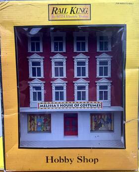 30-90172 Mth Rail King Melissas House Of Costumes 4-story Building O Scale