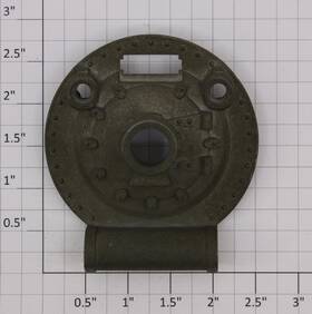 Tp-sl00019 Mth #392e Unpainted Boiler Front