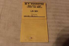 Ls301 Mv Products Ho Scale M.v. Set Of 4 Red Lenses For Headlights #ls301 Ls301 Mv Products Ho Scale M.v. Set Of 4 Red Lenses For Headlights #ls301