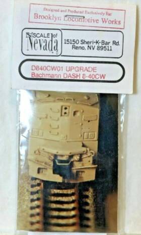 D840cw01 N Scale Of Nevada Upgrade Bachmann Dash 8-40cw Kit