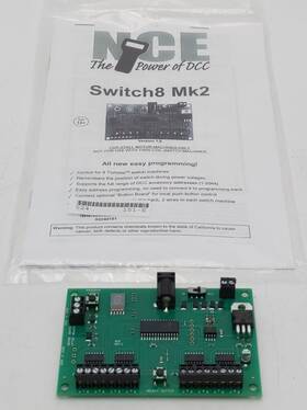 Switch-8 Nce Corporation 0151 151 Tortoise Mark Ii Power Control Board Ex/box