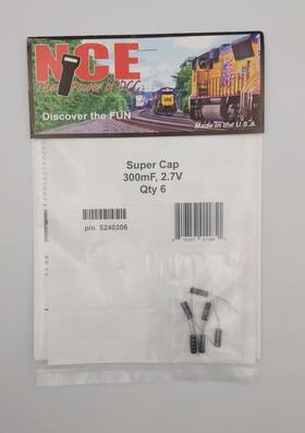 5240306 Nce Corporation 0306 0.3 Farad 2.7v Super Capacitors Pack Of 6