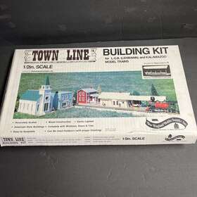 Ne2003 New England Hobby Supply Town Line 1/2 Building Kit Kalamazoo Passenger Platform Ne2003 New England Hobby Supply Town Line 1/2 Building Kit Kalamazoo Passenger Platform