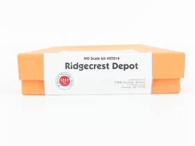 St014 Nick & Nora Designs Ho 1/87 Scale And Kit #st014 Southern Railways Ridgecrest Depot