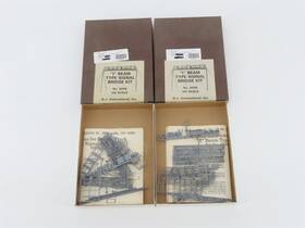4006 Nj International Lot Of 2 Ho 1/87 Scale Kits Inch I Beam Type Signal Bridges