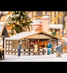 Noch 4007246143924 14392 Ho/oo Gauge Christmas Market Stall Laser Cut Minis Kit Noch 4007246143924 14392 Ho/oo Gauge Christmas Market Stall Laser Cut Minis Kit
