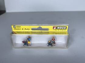 Noch Po-misc-15820 15820 Ho Gauge Mother And Baby Mini Figurines For Model Railroads