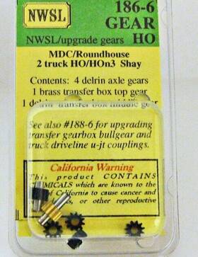 186-6 Nwsl Northwest Short Line Ho Gear Mdc/roundhouse 2 Truck Shay Upgrade 186-6 Nwsl Northwest Short Line Ho Gear Mdc/roundhouse 2 Truck Shay Upgrade