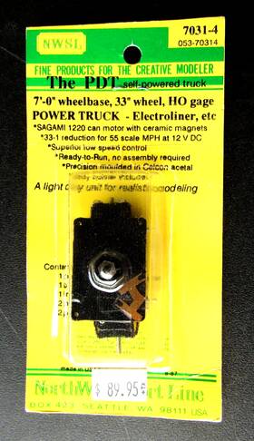 7031-4 Nwsl Inch The Pdt Self-powered Truck Ho Dc/dcc Ready 7ft0 Wheel Base 33 Wheels 7031-4 Nwsl Inch The Pdt Self-powered Truck Ho Dc/dcc Ready 7ft0 Wheel Base 33 Wheels