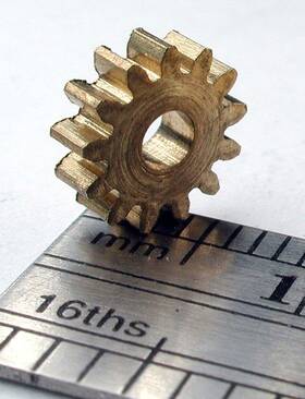77613-6 Nwsl Northwest Short Line Kmt Brass Tower Gears 13t 77613-6 Nwsl Northwest Short Line Kmt Brass Tower Gears 13t