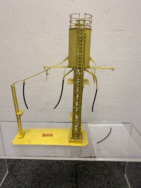 Omi-3121 Overland Models Brass F-m 15 Cubic Yard Sand Tower Single Track With Box