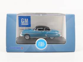 87or50002 Oxford Diecast Ho Scale #87or50002 1950 Oldsmobile Rocket 88 Coupe - Blue/black 87or50002 Oxford Diecast Ho Scale #87or50002 1950 Oldsmobile Rocket 88 Coupe - Blue/black