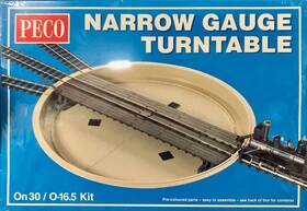 Lk-555 Peco On30 Well Turntable Model Railroad Unpainted Plastic Kit
