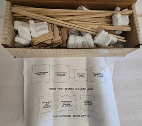 Pecos River Brass 445045514540 O Scale Wooden Crates 2 Ea. Of 3 Different Sizes