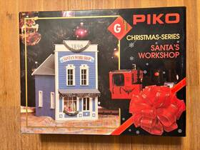 Piko 015615622000 G Christmas Series Santa S Workshop New Open Box