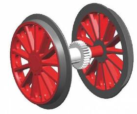 Br194 Piko 36179 G Bb Traction Wheelset Red