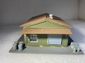 501e644r4-1 Piko N Scale Industrial Freight Depot Copyrighted 1993