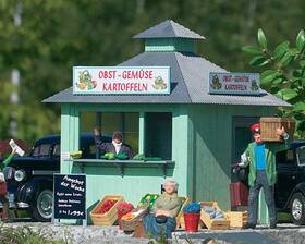 62117 Piko G Fresh Produce Stand Building Kit Ln/box