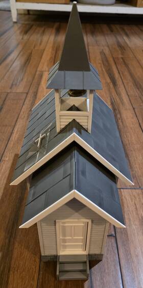 6x12.5x14in Piko 62229 G Scale Country Church Building Pre Built Read