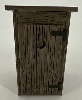 62246 Piko G Scale Outhouse Built Already No Box Nice Shape Never Outside