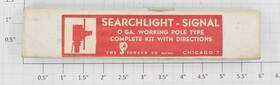 100x-1osp Pioneer O Guage Pole Searchlight Signal