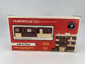 0550 Plasticville #0550 O/s Gauge Add-a-floor Apartment House Building Kit Sealed