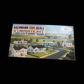 1851-179 Plasticville Vintage Bachmann O/s Scale Barn Kit With Box Complete