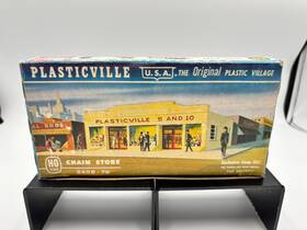2405-79 Plasticville Vintage Chain Store Ho Scale In Original Box
