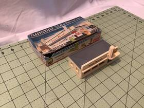 2407-79 Plasticville Vintage Ho 2404 Super Market With Box Usa