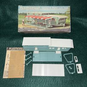 2616-100 Plasticville House Trailer Ho Scale With Original Box