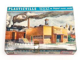 2801-149 Plasticville Vintage Ho #2801-149 Factory With Box